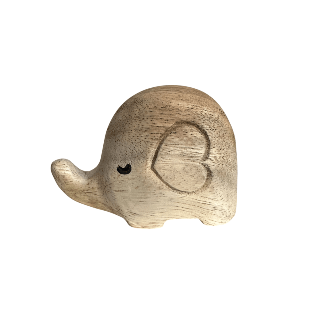 Nurtural Wooden Lucky Elephant by Music Frog Co