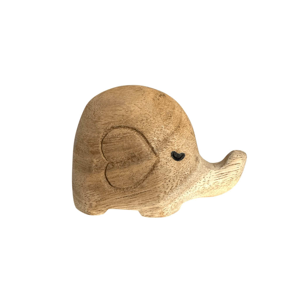 Nurtural Wooden Lucky Elephant by Music Frog Co