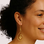 Nuru Brass Wire Work Earrings for Women Earrings La Vie Bien Nuru Brass Wire Work Earrings for Women