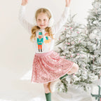 Nutcracker and Ballerina toddler and youth tee shirt, Christmas collection by Benny and Ray Apparel