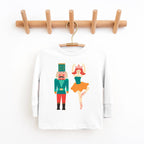 Nutcracker and Ballerina toddler and youth tee shirt, Christmas collection by Benny and Ray Apparel