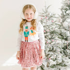 Nutcracker and Ballerina toddler and youth tee shirt, Christmas collection by Benny and Ray Apparel