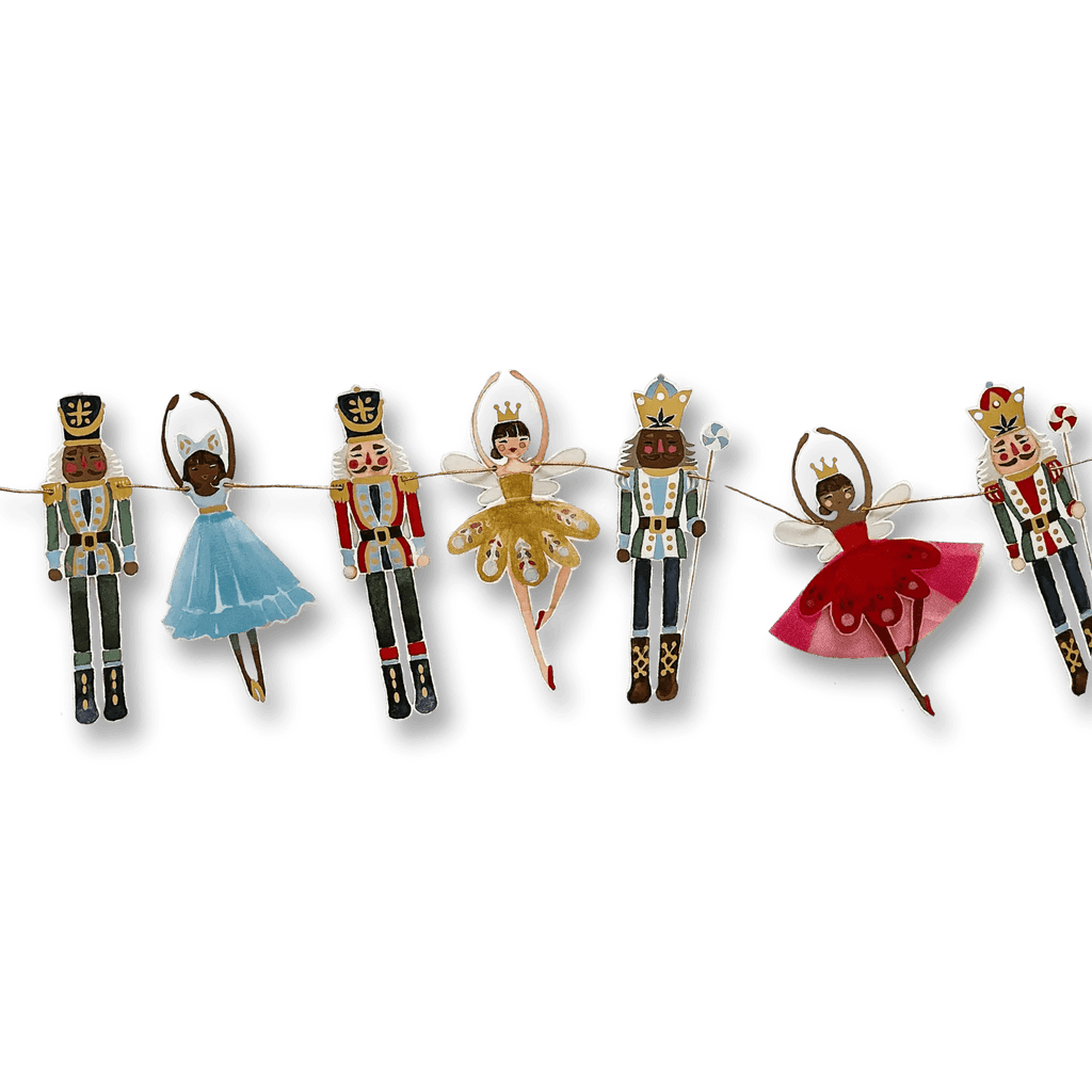 Nutcracker Christmas Banner Banners La Vie Bien Nutcracker Christmas Banner