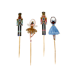 Nutcracker Christmas Cupcake Toppers