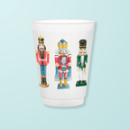 Nutcracker Drummers Frosted Cups Frosted Cups La Vie Bien Nutcracker Drummers Frosted Cups