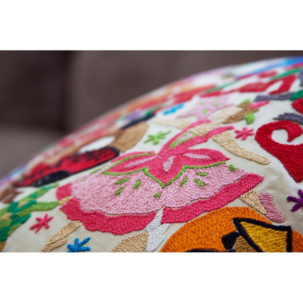 Nutcracker Hand - Embroidered Pillow Pillows La Vie Bien Nutcracker Hand - Embroidered Pillow