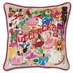Nutcracker Hand - Embroidered Pillow Pillows La Vie Bien Nutcracker Hand - Embroidered Pillow