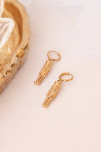 Nutcracker Huggie Hoop by Rose & Clay