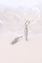 Nutcracker Huggie Hoop by Rose & Clay
