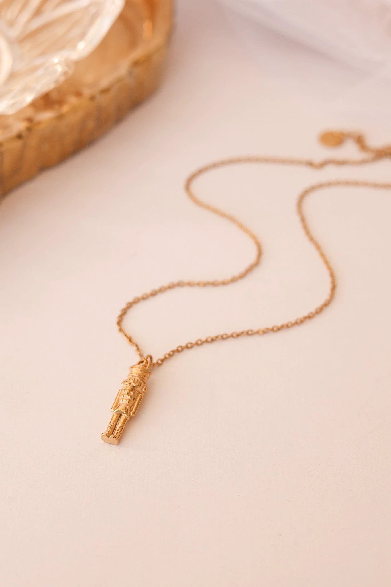 Nutcracker Necklace by Rose & Clay
