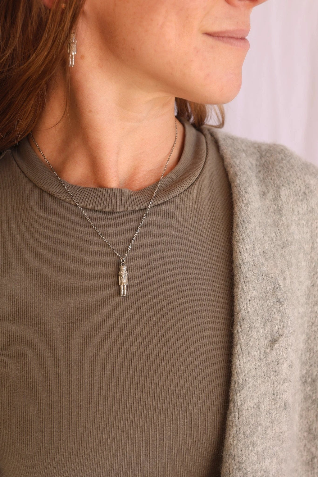 Nutcracker Necklace by Rose & Clay