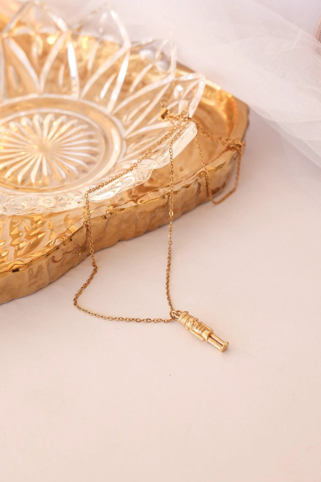 Nutcracker Necklace by Rose & Clay