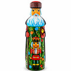 Nutcracker on Christmas Tree Hand Carved Wooden Santa Figurine 7.25 Inches Christmas Decor > Carved Wooden Santa La Vie Bien Nutcracker on Christmas Tree Hand Carved Wooden Santa Figurine 7.25 Inches