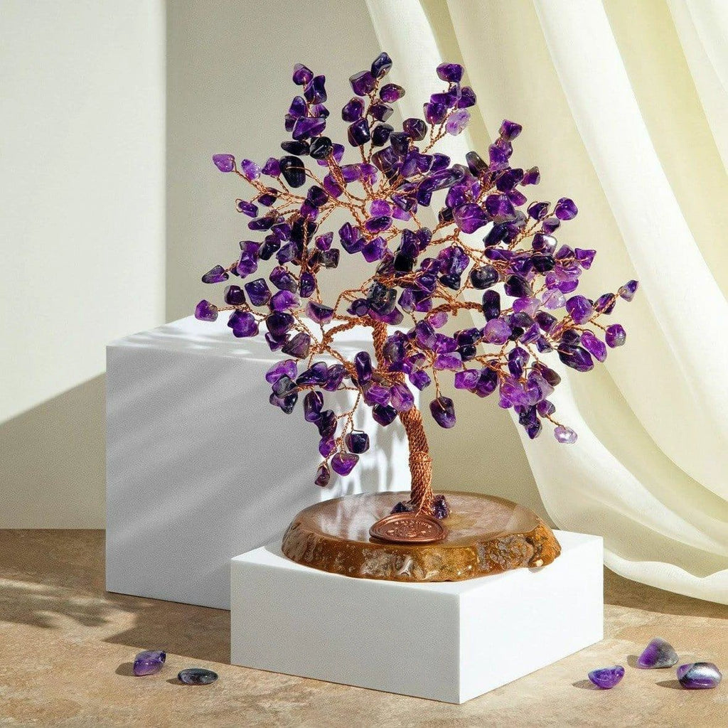 Oasis - Amethyst Feng Shui Tree by Karma and Luck