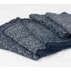 Oasis Batik PomPom iPad Clutch - Thailand Bags La Vie Bien Oasis Batik PomPom iPad Clutch - Thailand