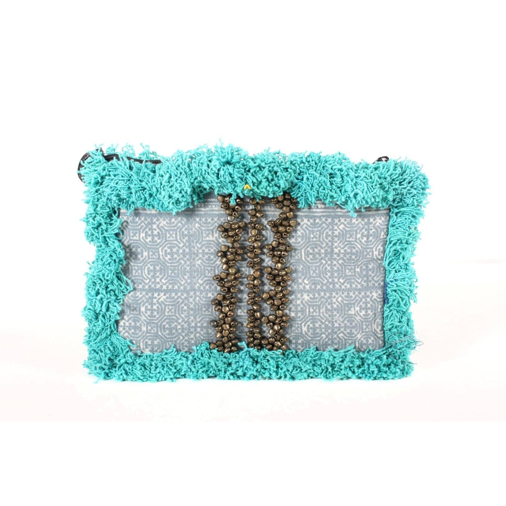 Oasis Bells & Batik Fringe Clutch for iPad - Thailand Bags La Vie Bien Oasis Bells & Batik Fringe Clutch for iPad - Thailand