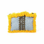 Oasis Bells & Batik Fringe Clutch for iPad - Thailand Bags La Vie Bien Oasis Bells & Batik Fringe Clutch for iPad - Thailand