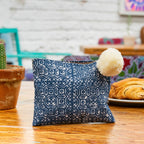 Oasis Hmong Batik Indigo Clutch - Thailand Bags La Vie Bien Oasis Hmong Batik Indigo Clutch - Thailand