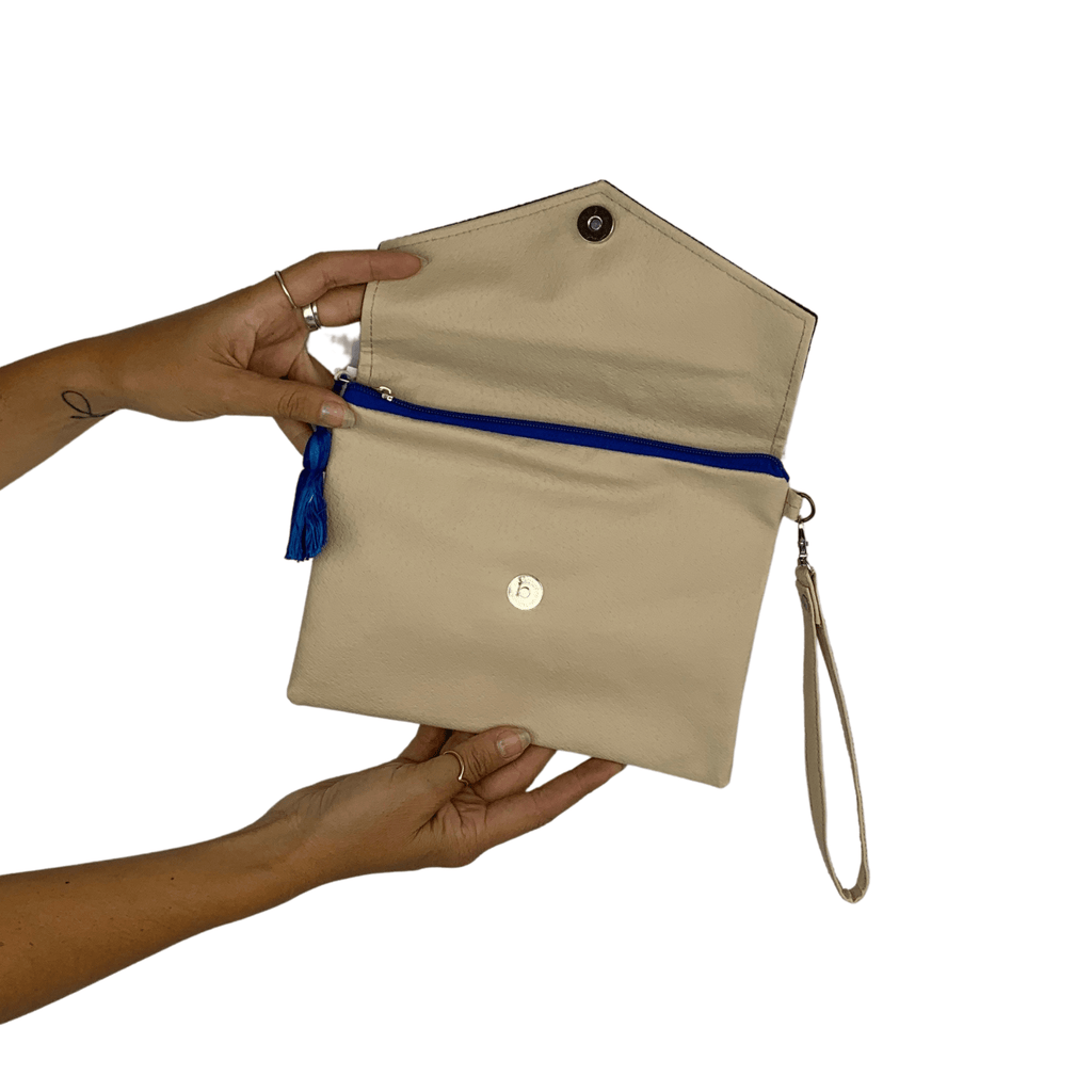 Oasis Vegan Leather Wristlet - Guatemala Wristlets La Vie Bien Oasis Vegan Leather Wristlet - Guatemala