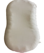 Oat Ribbed Baby Lounger Cover La Vie Bien Oat Ribbed Baby Lounger Cover