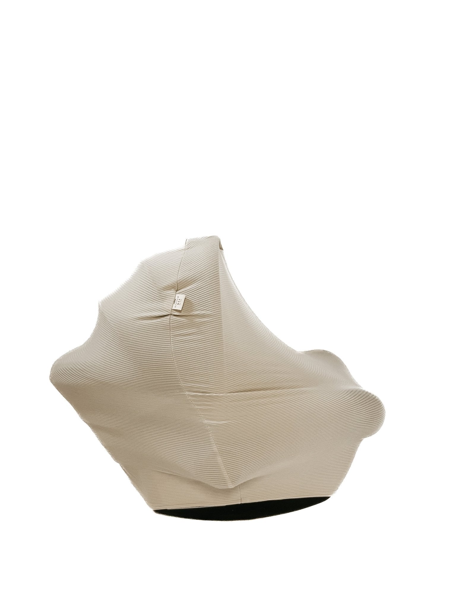 Oat Ribbed Car Seat Cover Multi Use Car seat Cover La Vie Bien Oat Ribbed Car Seat Cover
