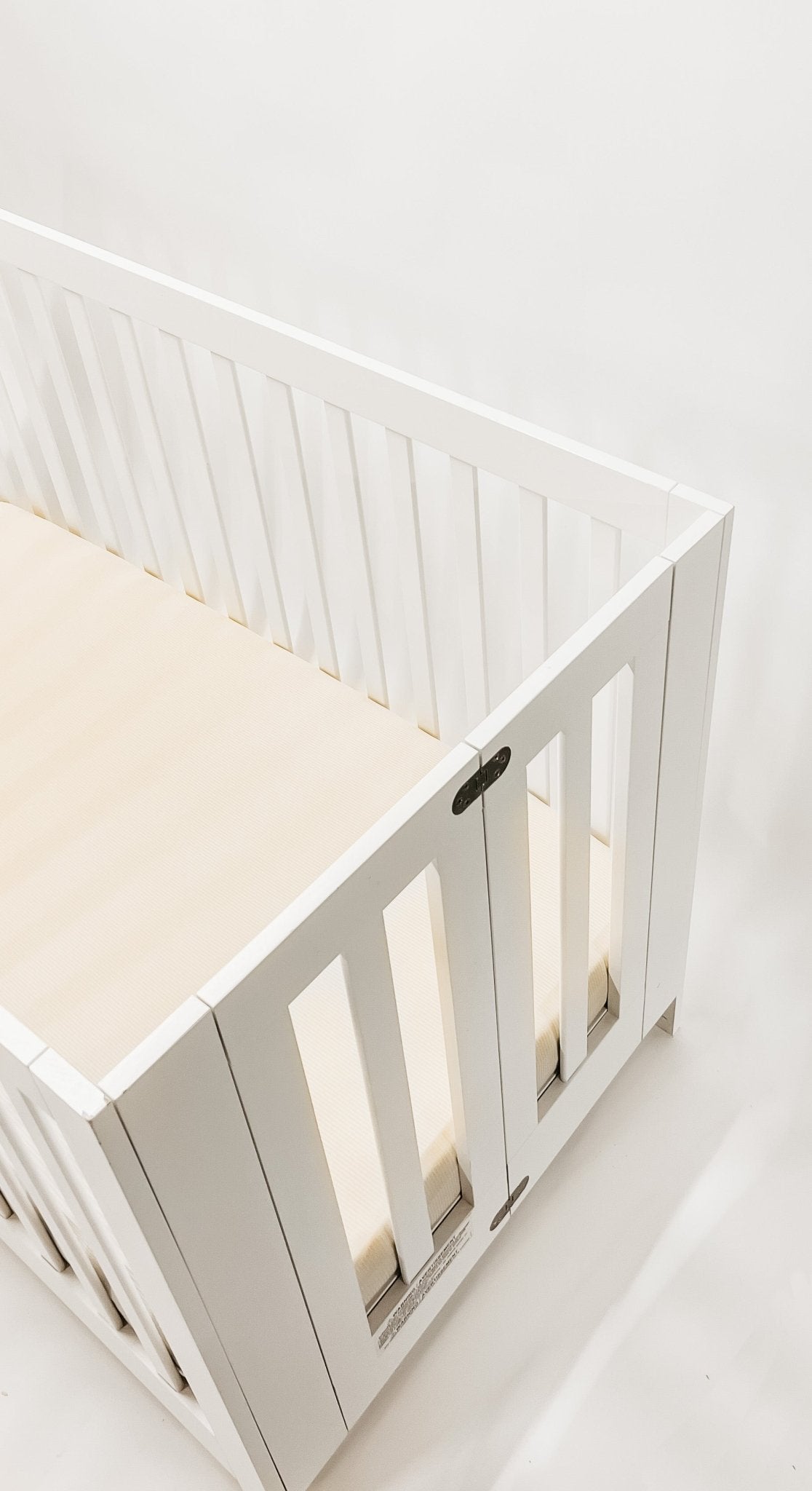 Oat Ribbed Crib Sheet La Vie Bien Oat Ribbed Crib Sheet