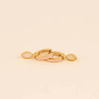 October Birthstone Huggie Hoop Charms by Oh Clementine