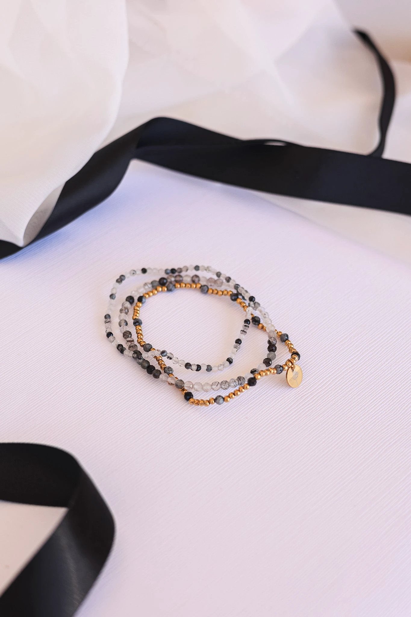 Odile Stretch Bracelet Set by Rose & Clay