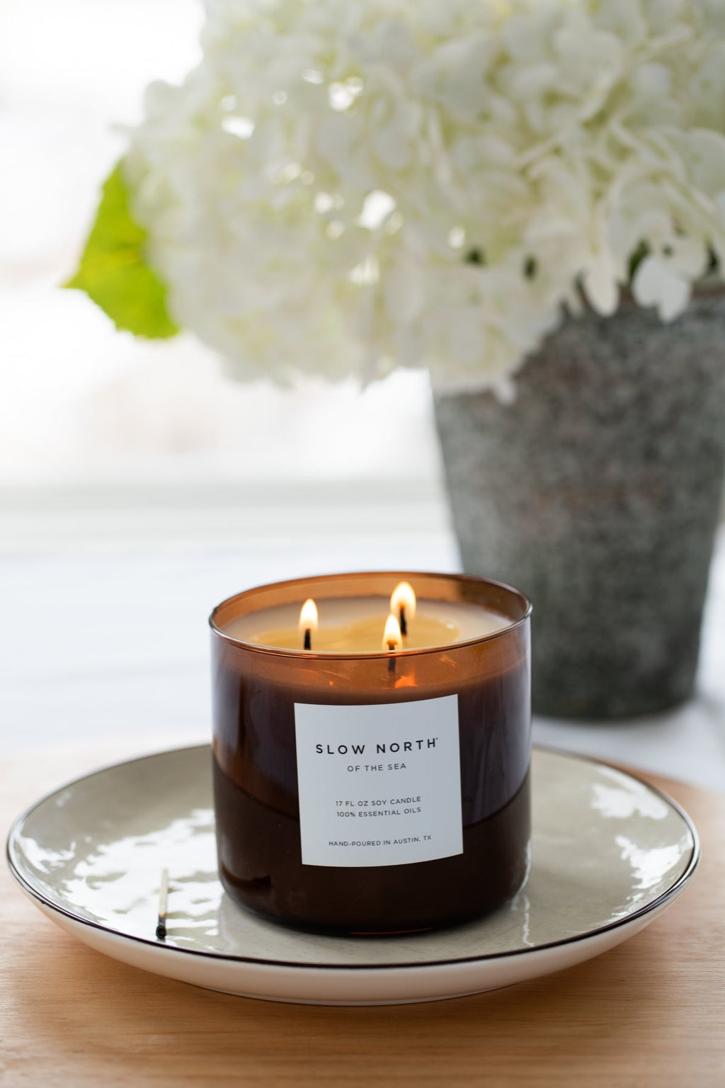 Of The Sea (Eucalyptus + Lavender + Peppermint) - Signature 3 - Wick Candle Signature 3 - Wick Candle La Vie Bien Of The Sea (Eucalyptus + Lavender + Peppermint) - Signature 3 - Wick Candle