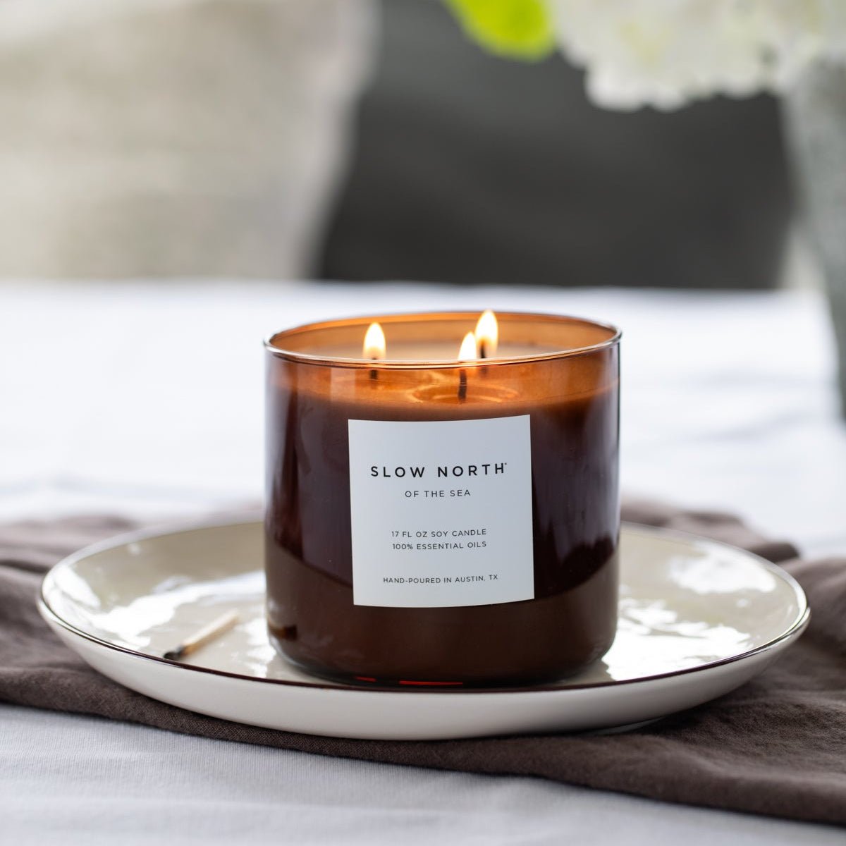 Of The Sea (Eucalyptus + Lavender + Peppermint) - Signature 3 - Wick Candle Signature 3 - Wick Candle La Vie Bien Of The Sea (Eucalyptus + Lavender + Peppermint) - Signature 3 - Wick Candle