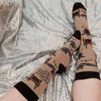 Officially Checked Out Socks | Office Everyday Socks Women's Socks La Vie Bien Officially Checked Out Socks | Office Everyday Socks