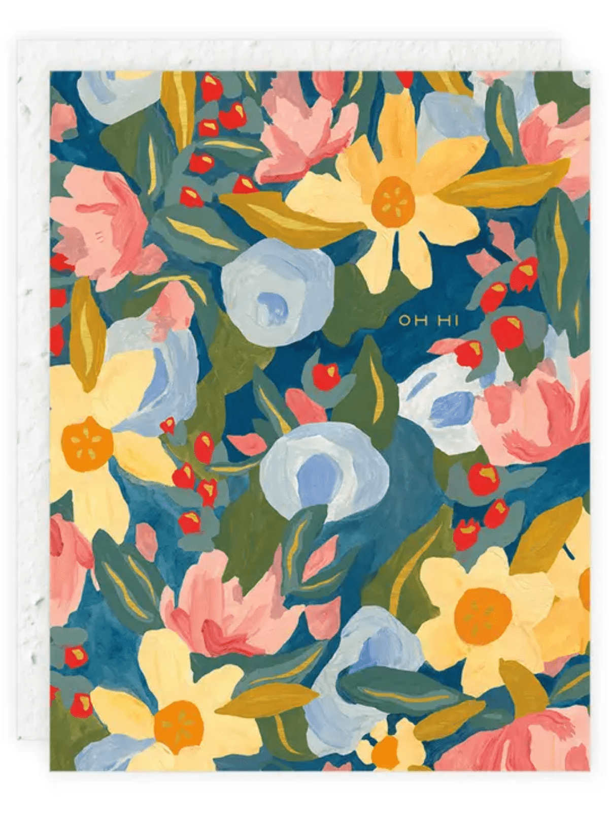Oh Hi - Seeded Greeting Card