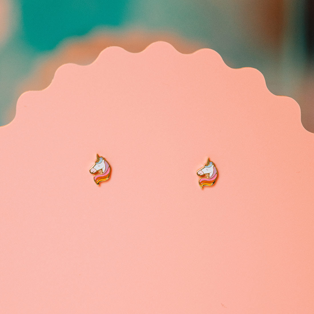 Unicorn Stud Earrings