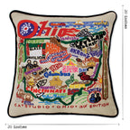 Ohio Hand - Embroidered Pillow Pillows La Vie Bien Ohio Hand - Embroidered Pillow
