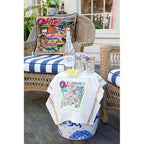 Ohio Hand - Embroidered Pillow Pillows La Vie Bien Ohio Hand - Embroidered Pillow