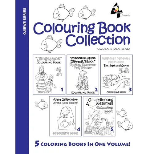 Ojibwe Colouring Book Collection - Paperback Books La Vie Bien Ojibwe Colouring Book Collection - Paperback
