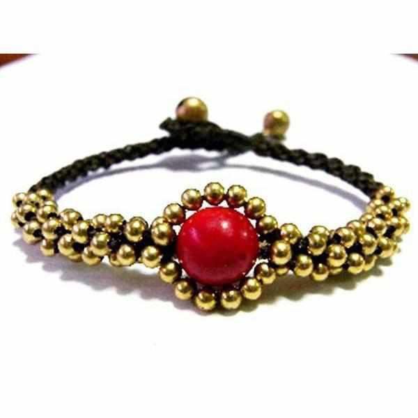 Ojo Brass Adjustable Bracelet - Thailand Jewelry La Vie Bien Ojo Brass Adjustable Bracelet - Thailand