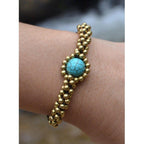 Ojo Brass Adjustable Bracelet - Thailand Jewelry La Vie Bien Ojo Brass Adjustable Bracelet - Thailand