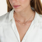 Old English Pearl Name Necklace La Vie Bien Old English Pearl Name Necklace