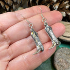 Old Montana Cowboy Boot Earrings Dangle Earrings La Vie Bien Old Montana Cowboy Boot Earrings