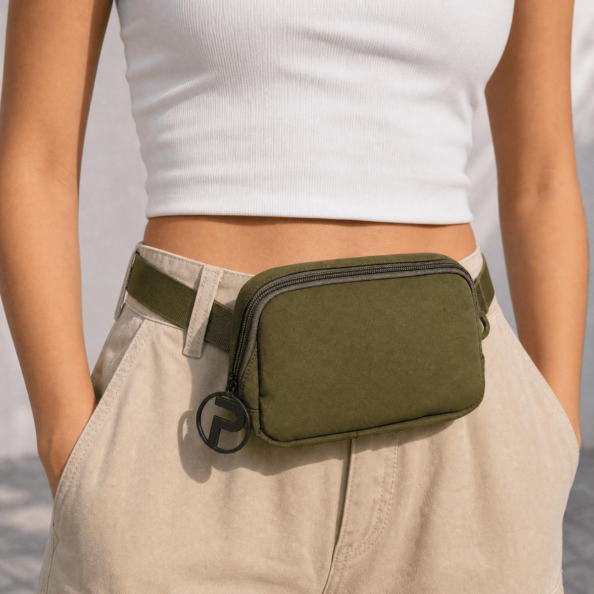 Olive Belt Bag | Fanny Pack Cross Body Bag Bags La Vie Bien Olive Belt Bag | Fanny Pack Cross Body Bag