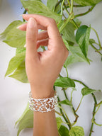 Olive Leaf Cuff Bracelet La Vie Bien Olive Leaf Cuff Bracelet
