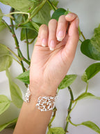 Olive Leaf Cuff Bracelet La Vie Bien Olive Leaf Cuff Bracelet