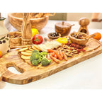 Olive Wood Charcuterie Board - Includes Juice Well La Vie Bien Olive Wood Charcuterie Board - Includes Juice Well