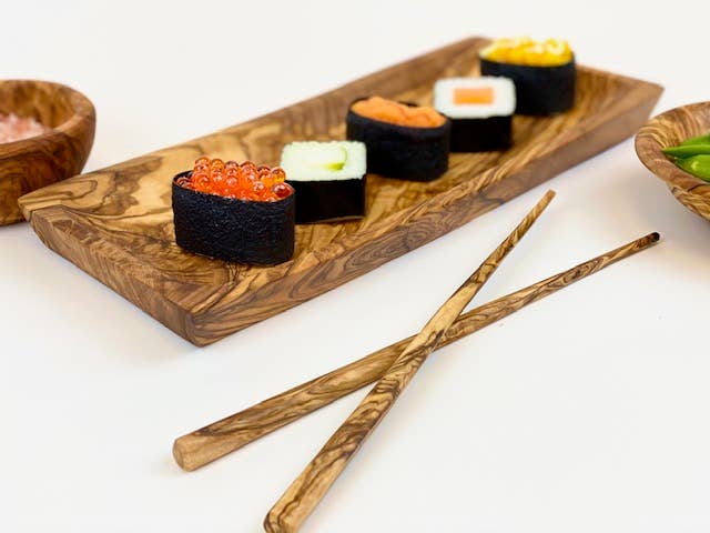 Olive Wood Chop Sticks La Vie Bien Olive Wood Chop Sticks