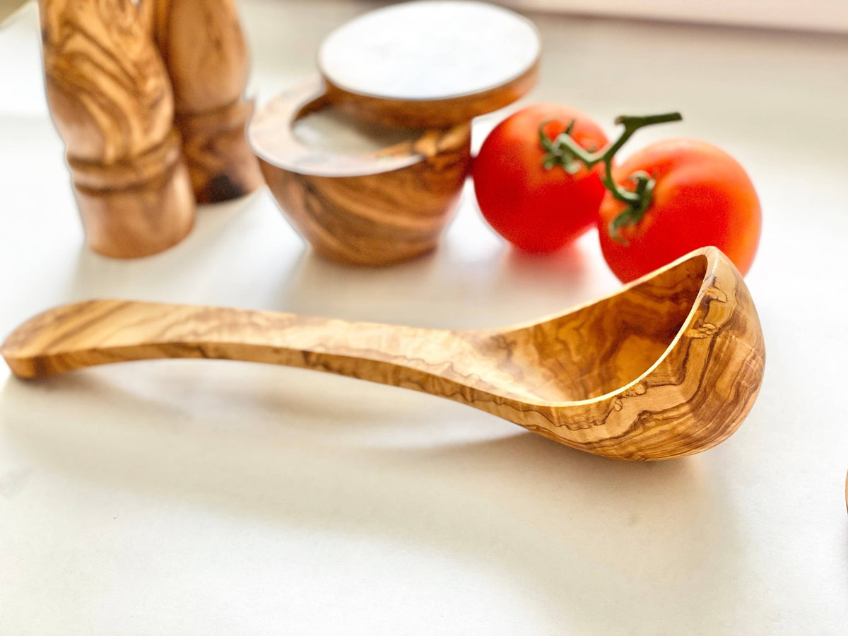 Olive Wood Ladle - 12" La Vie Bien Olive Wood Ladle - 12"