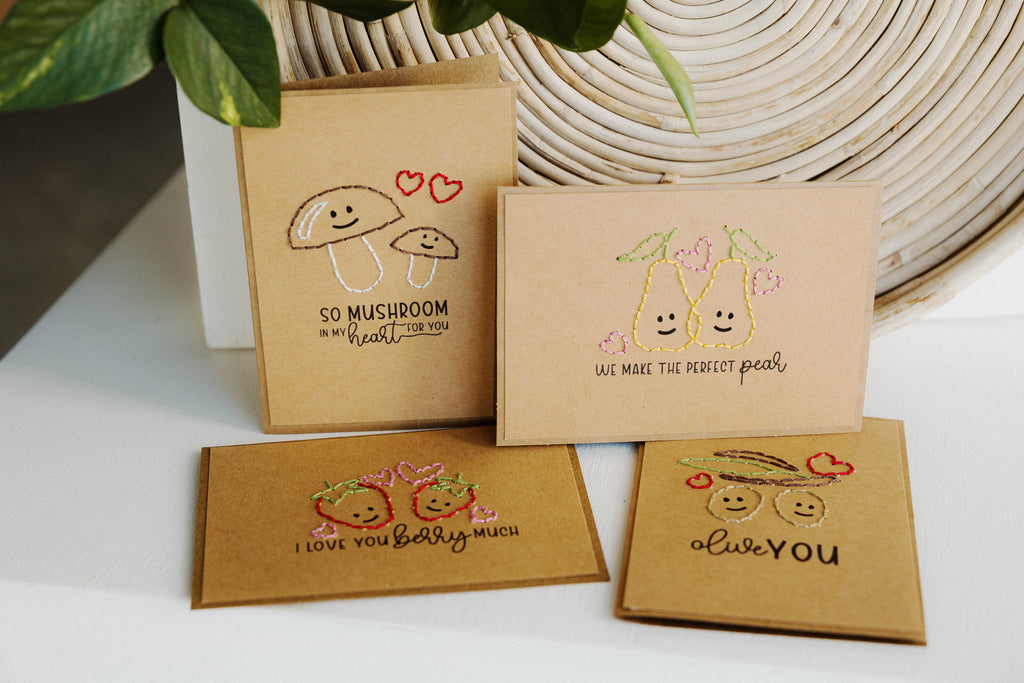 Love You Berry Much Greeting Cards