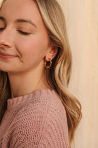 Olivia Hoop by Rose & Clay