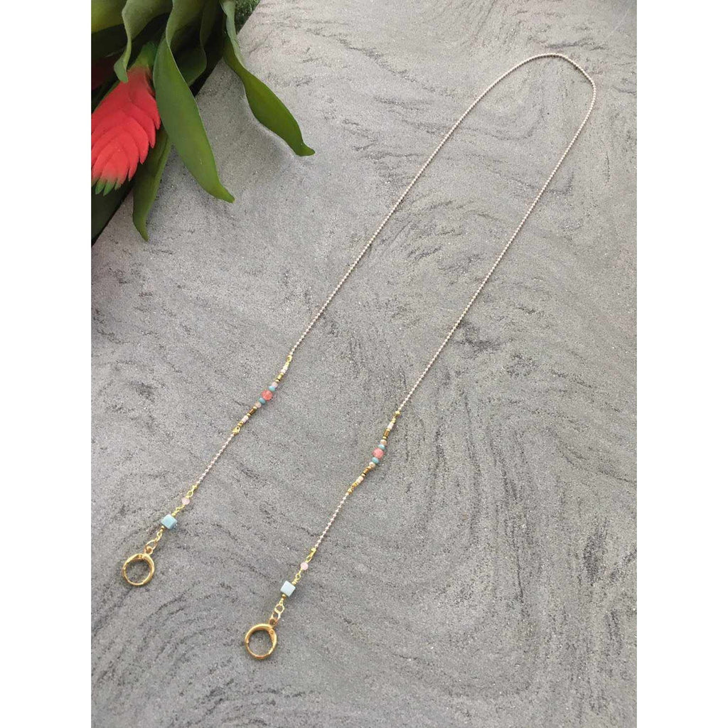 Olivia Semi - precious Stone Sunglass Chain - Thailand Accessories La Vie Bien Olivia Semi - precious Stone Sunglass Chain - Thailand