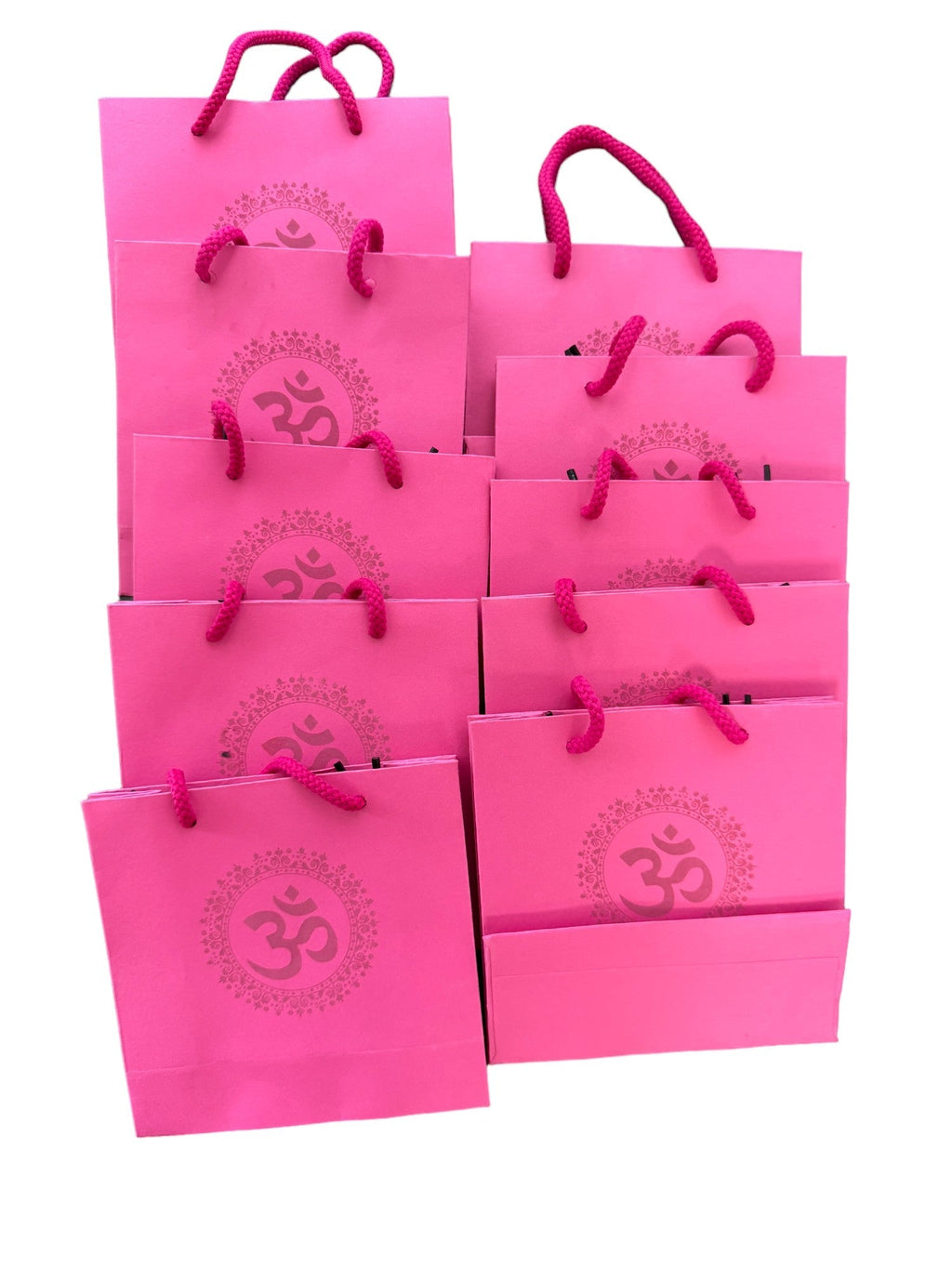 OM Paper Gift Bag, Set of 10 Favors & Return Gifts La Vie Bien OM Paper Gift Bag, Set of 10